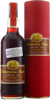 Bouteille de spiritueux : Demerara Rum de la marque Gordon & MacPhail