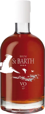 Bouteille de spiritueux : St Barth VO de la marque Rhum Island