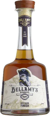 Bouteille de spiritueux : Rye Cask Finish de la marque Bellamy's Reserve