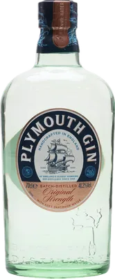 Bouteille de spiritueux : Gin de la marque Plymouth