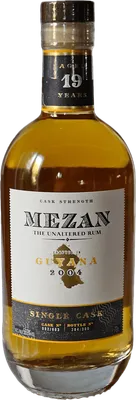 Bouteille de spiritueux : Guyana 2004 de la marque Mezan