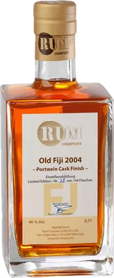Bouteille de spiritueux : Old Fiji de la marque Rum Company