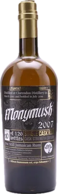 Bouteille de spiritueux : 2007 de la marque Monymusk