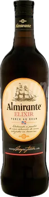 Bouteille de spiritueux : Almirante Elixir Punch Au Rhum de la marque Aguardientes Y Destilados De Caña