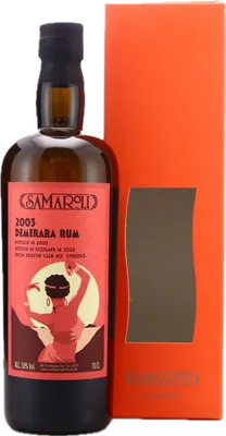 Bouteille de spiritueux : Demerara rum de la marque Diamond