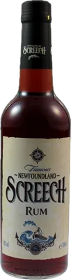 Bouteille de spiritueux : Dark Rum de la marque Screech