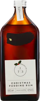 Bouteille de spiritueux : Project #173 Christmas Pudding Rum de la marque Atom Brands