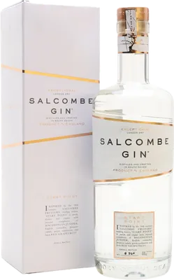 Bouteille de spiritueux : Start Point London Dry Gin de la marque Salcombe