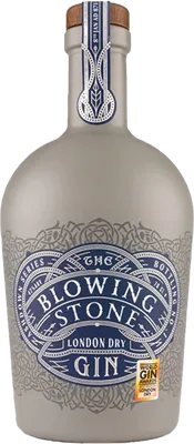 Bouteille de spiritueux : London Dry Gin de la marque The Blowing Stone