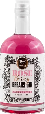 Bouteille de spiritueux : Rose Berry Gin de la marque Breaks