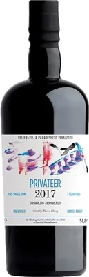 Bouteille de spiritueux : Warren Khong Villa Paradisetto 1988/2020 de la marque Vélier