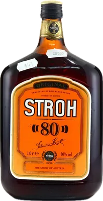 Bouteille de spiritueux : 80 de la marque Stroh