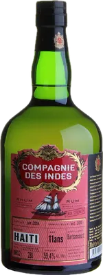 Bouteille de spiritueux : Compagnie des Indes Haiti de la marque Compagnie des Indes