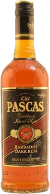 Bouteille de spiritueux : Dark Rum de la marque Old Pascas