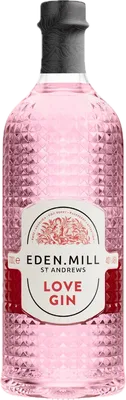 Bouteille de spiritueux : Love Gin de la marque Eden Mill