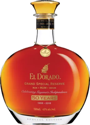 Bouteille de spiritueux : Grand Special Reserve de la marque Demerara Distillers Ltd