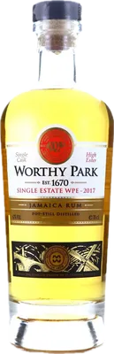 Bouteille de spiritueux : Single Estate LMDW de la marque Worthy Park