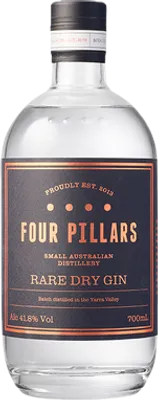 Bouteille de spiritueux : Rarer Dry Gin (Cumquat) de la marque Four Pillars
