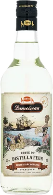 Bouteille de spiritueux : Cuvée du Distillateur Blanc Agricole de la marque Damoiseau