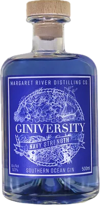Bouteille de spiritueux : Southern Ocean Gin de la marque Giniversity