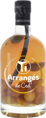 Bouteille de spiritueux : Ti Arrangé Mirabelle fût de Sauternes de la marque Les Rhums de Ced'