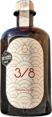 Bouteille de spiritueux : 3/8 de la marque Ambix