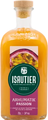 Bouteille de spiritueux : Arhumatik Passion de la marque Isautier