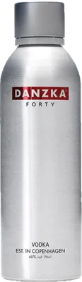 Bouteille de spiritueux : Forty de la marque Danzka