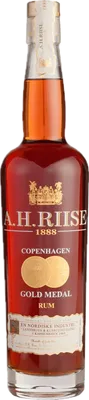 Bouteille de spiritueux : XO 1888 Copenhagen Gold Medal Rum de la marque A.H. Riise