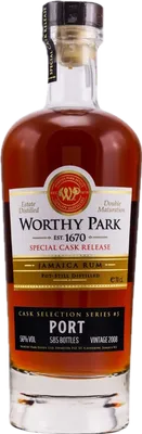 Bouteille de spiritueux : Special Cask Release #5 Port de la marque Worthy Park