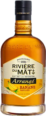 Bouteille de spiritueux : Arrangé Banane Vanillée de la marque Rivière du Mât