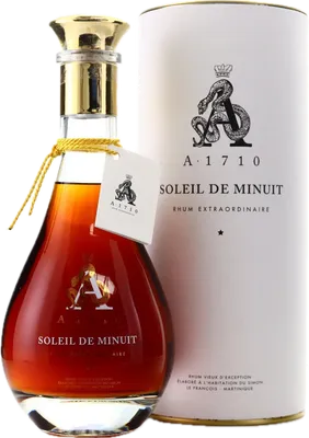 Bouteille de spiritueux : Soleil de Minuit Rhum Extraordinaire de la marque A1710