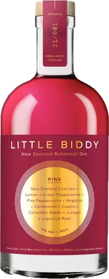 Bouteille de spiritueux : Pink de la marque Little Biddy