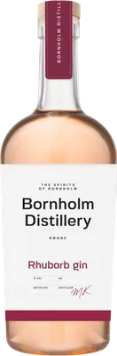 Bouteille de spiritueux : Rhubarb Gin de la marque Bornholm Distillery
