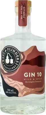 Bouteille de spiritueux : Wild & Spicy de la marque Bass & Flinders Distillery