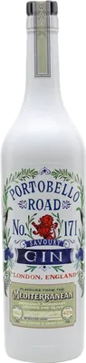 Bouteille de spiritueux : No.171 Savoury Gin de la marque Portobello Road