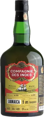 Bouteille de spiritueux : Jamaica High Proof de la marque DOK