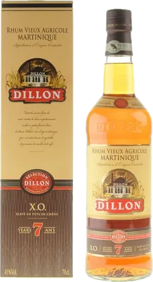 Bouteille de spiritueux : Vieux Agricole XO 7 ans de la marque Dillon
