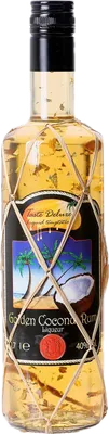 Bouteille de spiritueux : Golden Coconut Rum Liqueur de la marque Taste Deluxe
