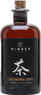 Bouteille de spiritueux : Da Hong Pao Tea gin de la marque Bimber 
