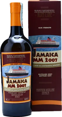 Bouteille de spiritueux : Jamaica de la marque Monymusk