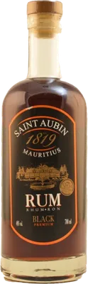 Bouteille de spiritueux : Black Premium 1819 de la marque Saint Aubin