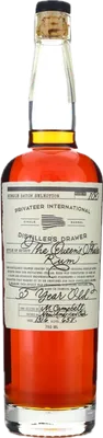 Bouteille de spiritueux : Distiller's Drawer #100 Queen's Share de la marque Privateer Rum Distillery