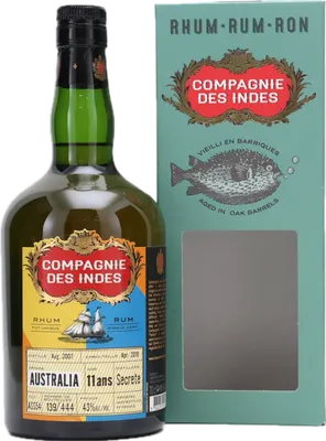 Bouteille de spiritueux : Australia de la marque Compagnie des Indes