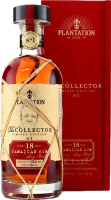 Bouteille de spiritueux : The Collector No. 1 de la marque Plantation
