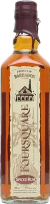 Bouteille de spiritueux : Spiced Rum de la marque Foursquare