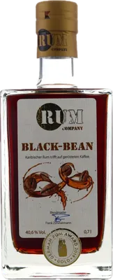 Bouteille de spiritueux : Black-Bean de la marque Rum Company