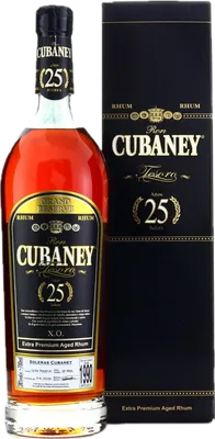 Bouteille de spiritueux : Cubaney Gran Reserve Tesoro de la marque Cubaney