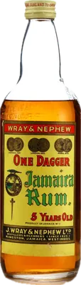 Bouteille de spiritueux : One Dagger de la marque J. Wray & Nephew LTD.