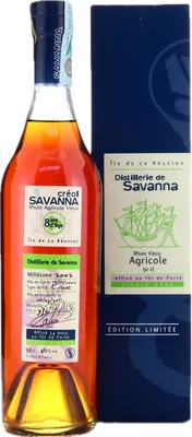 Bouteille de spiritueux : Créol de la marque Savanna